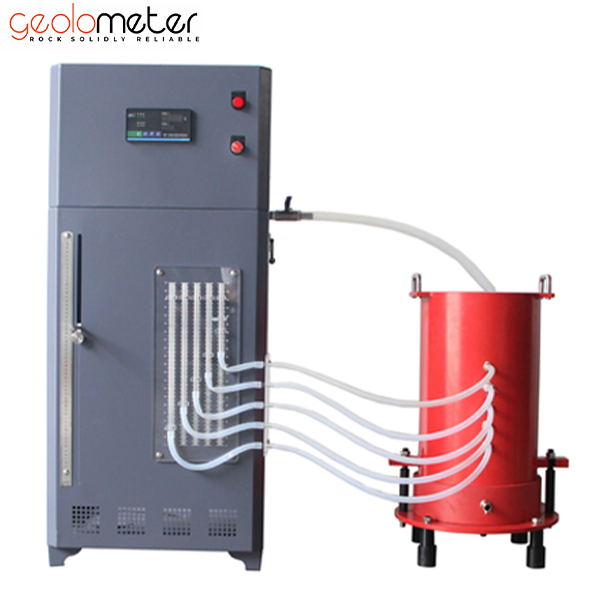 Coarse-grained soil head permeator